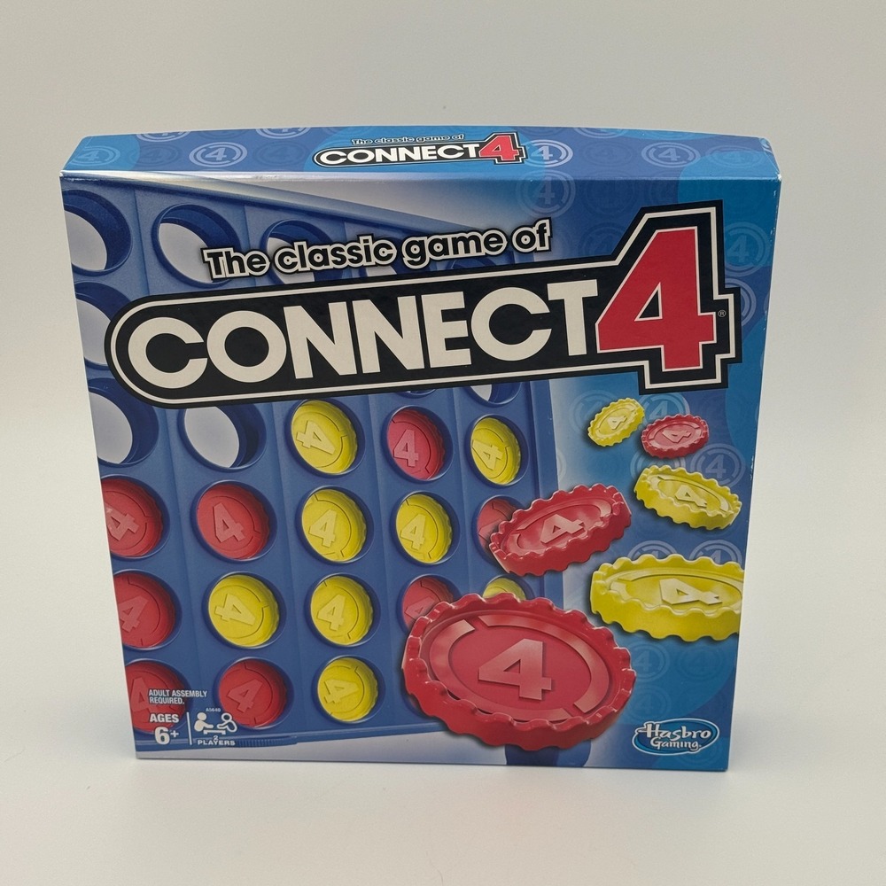 Hasbro Connect 4 Board Game‎ Classic Strategy 2 Player Family Game NEW